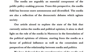 Les médias comme facteur d’influence politique