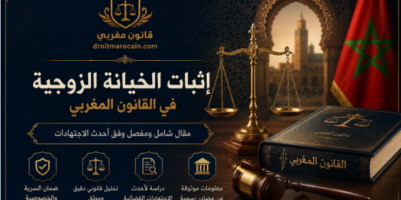 إثبات الخيانة الزوجية في القانون المغربي إثبات الخيانة الزوجية في القانون المغربي