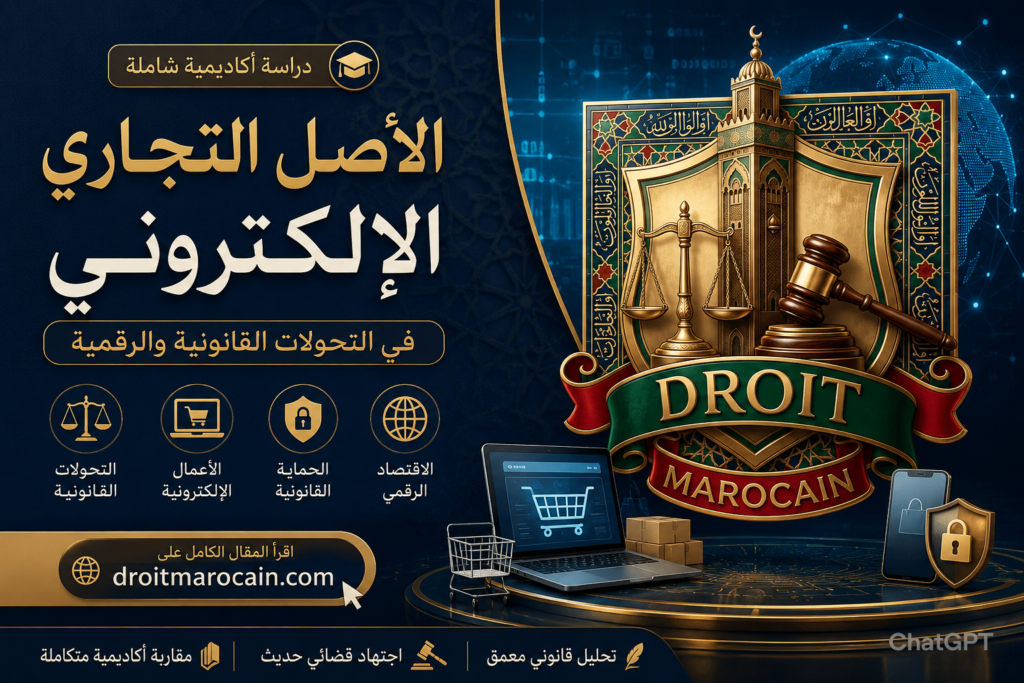 الأصل التجاري الإلكتروني: دراسة أكاديمية شاملة في التحولات القانونية والرقمية الأصل التجاري الإلكتروني: دراسة أكاديمية شاملة في التحولات القانونية والرقمية
